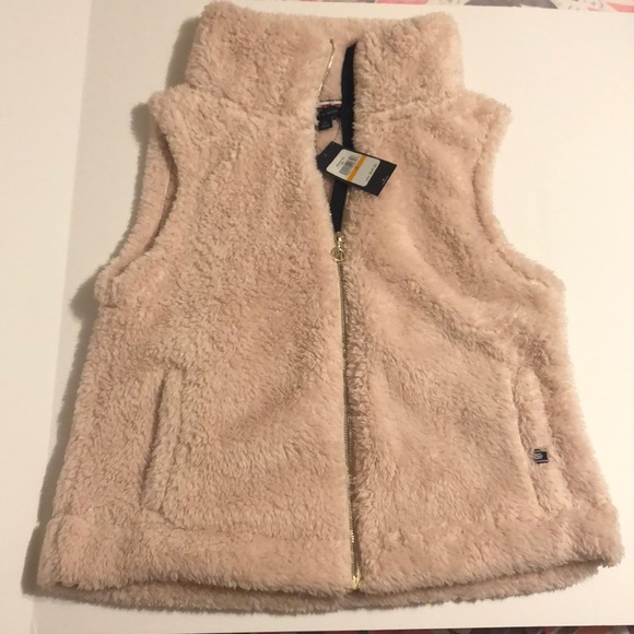 Tommy Hilfiger fleece vest pink - Picture 4 of 10